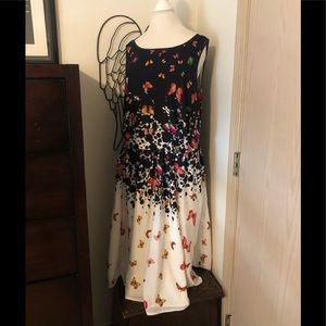 2x eshatki butterly sleeveless dress worn